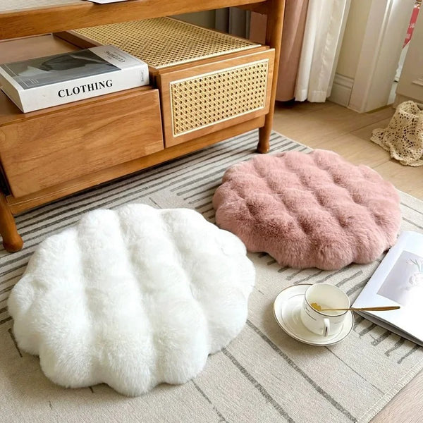 ZenHaven Rabbit Plush Meditation Cushion