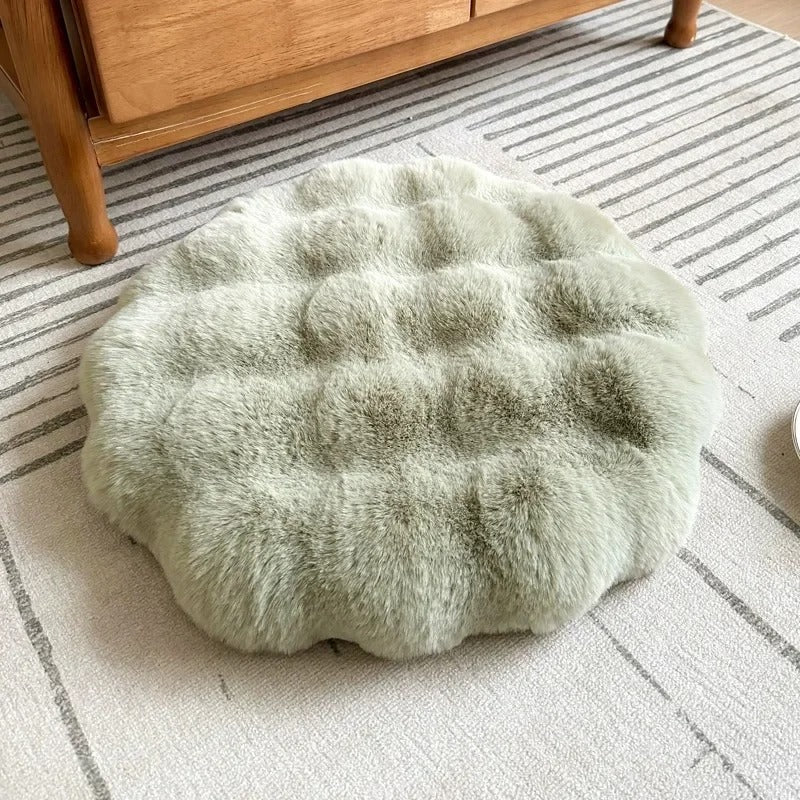 ZenHaven Rabbit Plush Meditation Cushion